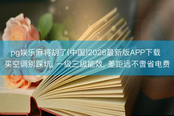 pg娱乐麻将胡了(中国)2026最新版APP下载 买空调别踩坑， 一级三级能效， 差距远不啻省电费