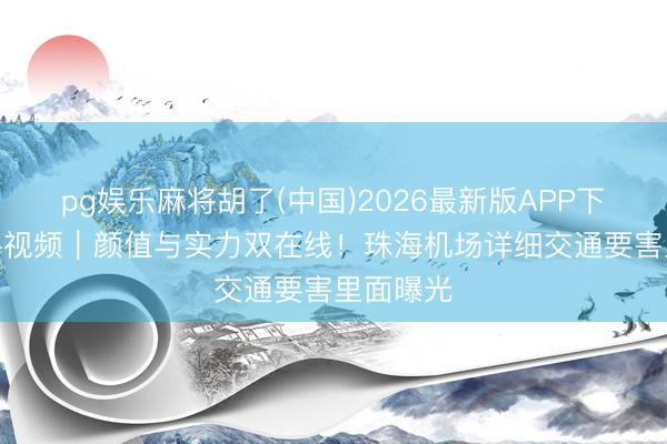 pg娱乐麻将胡了(中国)2026最新版APP下载 多图+视频|颜值与实力双在线!珠海机场详细交通要害里面曝光